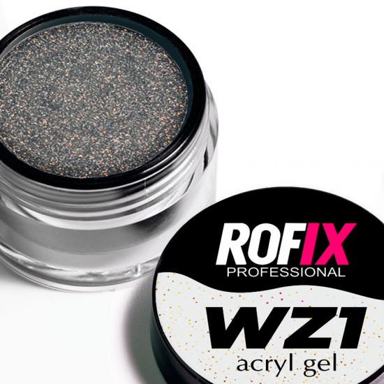 Акрилгель (Полигель) для наращивания и моделирования ногтей Acryl Gel Оттенок - WZ1, 20гр