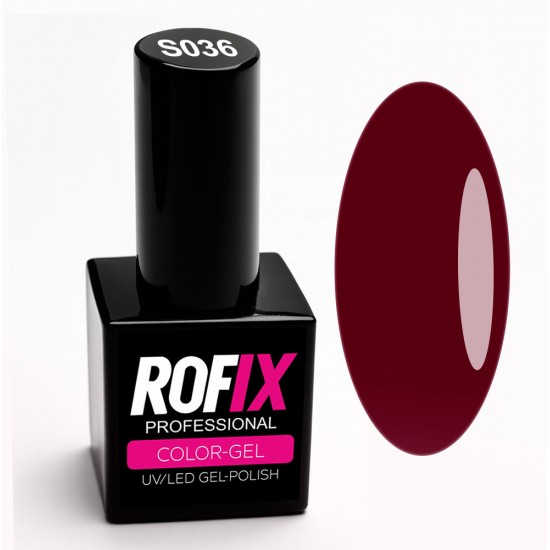 Гель-лак Rofix Color-Gel #S036, 10гр