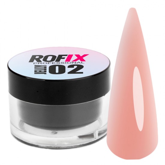 Гель-желе камуфляжный для наращивания ногтей Jelly 02, 20гр