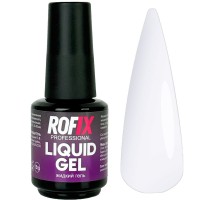 Гель для наращивания ногтей Rofix Liquid gel - MILK, 15гр