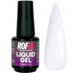 Гель для наращивания ногтей Rofix Liquid gel - MILK, 15гр