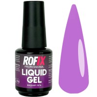 Гель для наращивания ногтей Rofix Liquid gel - Plum, 15гр