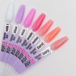 Гель для наращивания ногтей Rofix Liquid gel - Plum, 15гр