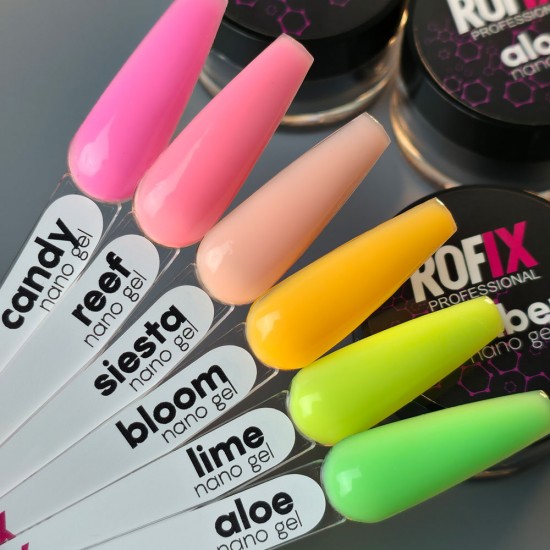 Гель моделирующий Nano Gel AMBER, 20гр