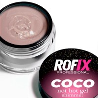 Гель для наращивания ногтей Not Hot Coco Shimmer, 20гр
