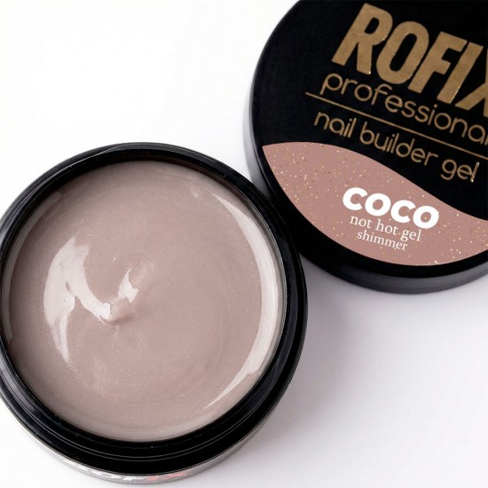 Гель для наращивания ногтей Not Hot Coco Shimmer, 50гр
