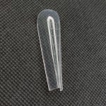 Верхние формы для наращивания ногтей, многоразовые, широкие, с разметкой, Балерина, 12шт