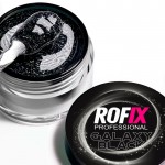 Гель для наращивания ногтей Galaxy Gel Black, 20гр